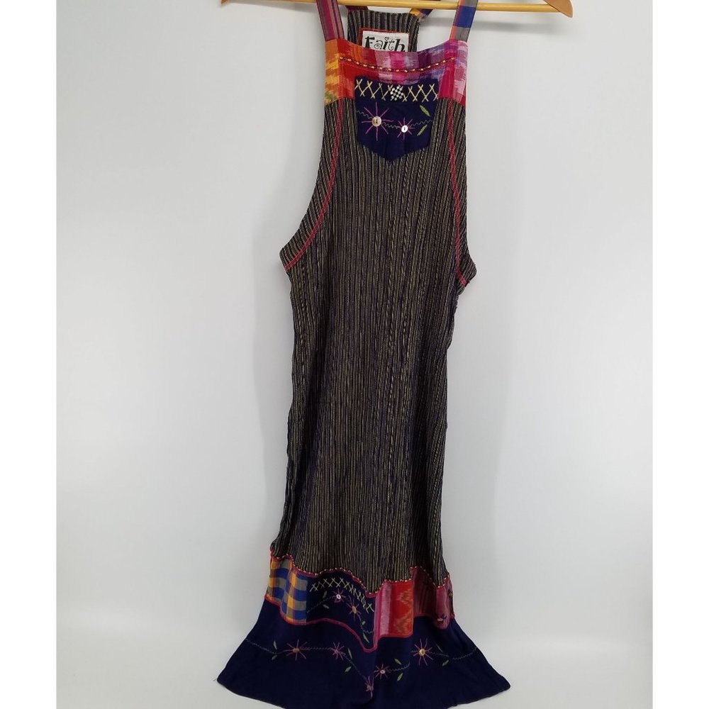 Faith by Celia Forrester vintage boho hippie dress size M